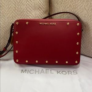 NWT Michael Kors large east west crossbody bag